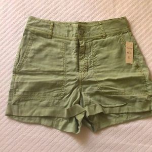 Cloth & Stone, XS light green shorts, new with tag